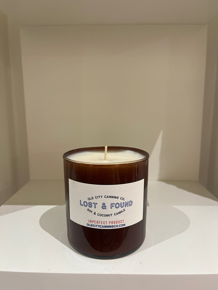 Lost & Found Candles Philadelphia Soy and Coconut Candle Old City