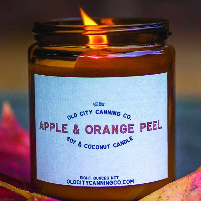 Apple & Orange Peel Candle