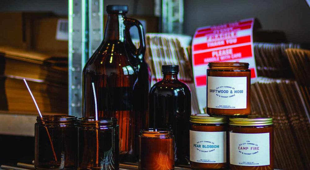 locally made candles philadelphia high end strong scent