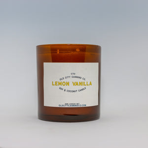 
            
                Load image into Gallery viewer, Lemon Vanilla Candle - Old City Canning Co
            
        