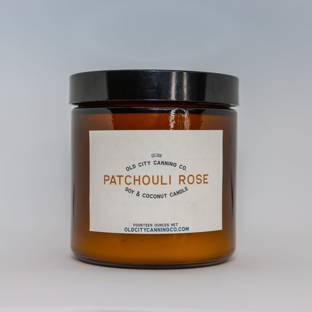 Patchouli Rose Candle - Old City Canning Co