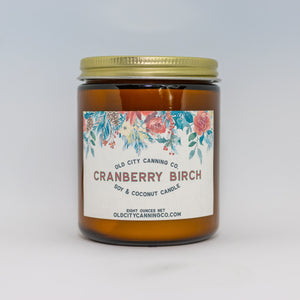 Cranberry Birch Candle - Old City Canning Co