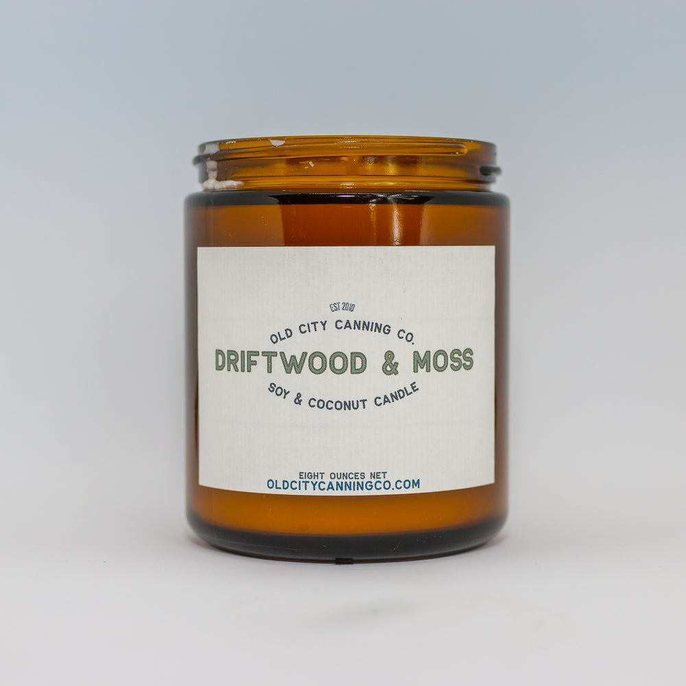 Driftwood + Moss Candle - Old City Canning Co