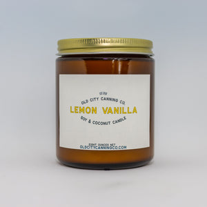 
            
                Load image into Gallery viewer, Lemon Vanilla Candle - Old City Canning Co
            
        