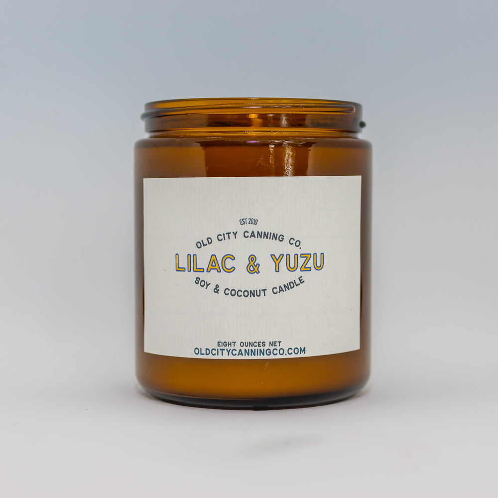 
            
                Load image into Gallery viewer, Lilac + Yuzu Candle - Old City Canning Co
            
        