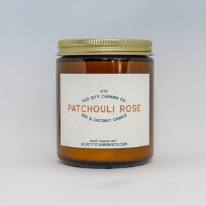 Patchouli Rose Candle - Old City Canning Co