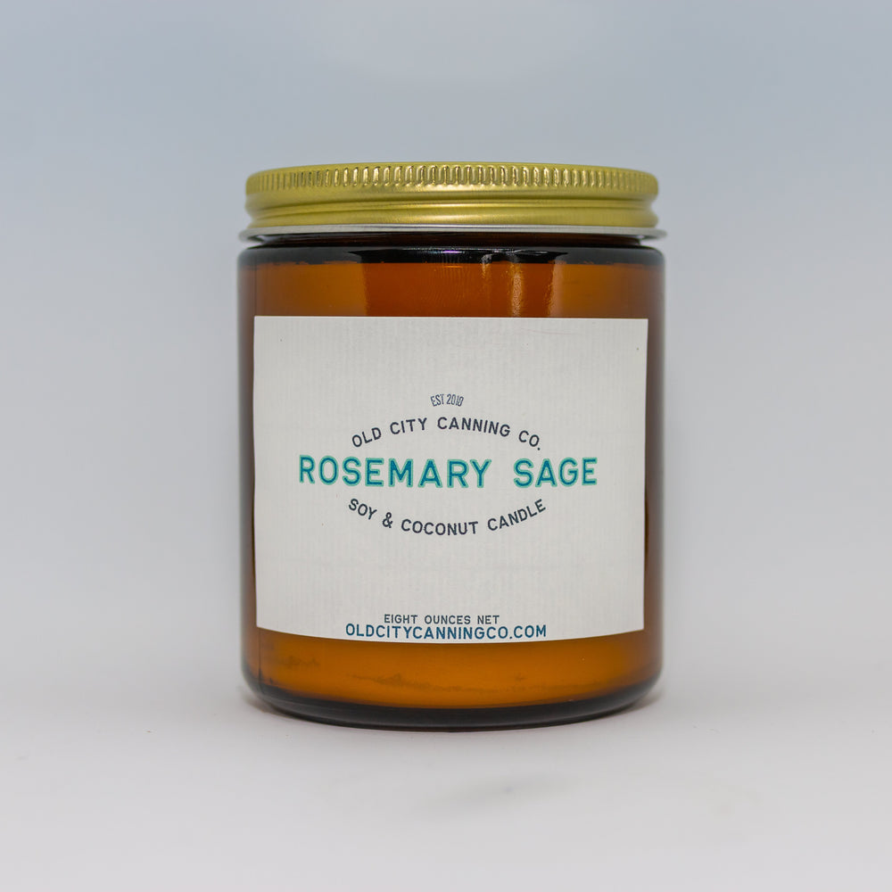 
            
                Load image into Gallery viewer, Rosemary Sage Candle - Old City Canning Co
            
        