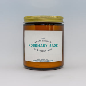 Rosemary Sage Candle - Old City Canning Co