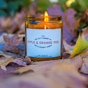 Apple + Orange Peel Candle - Old City Canning Co